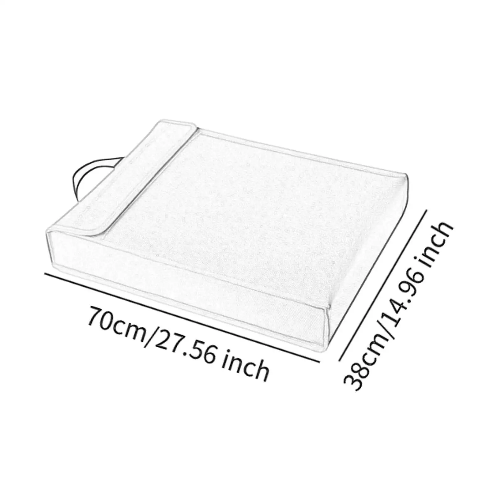 Paper files Storage Bag Project Bag Case Protection Fireproof Document Bag