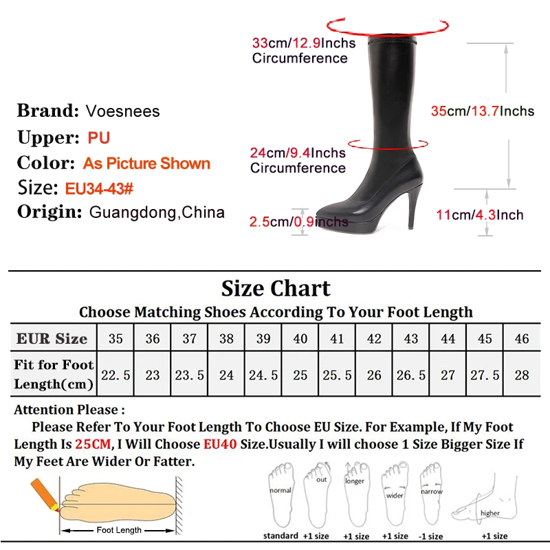 Fashion Pointed Toe Club Heels Women Mid-Calf Boots 2024 Autumn Winter Thick Platform Shoes Ladies Black Elastic Leather Boots