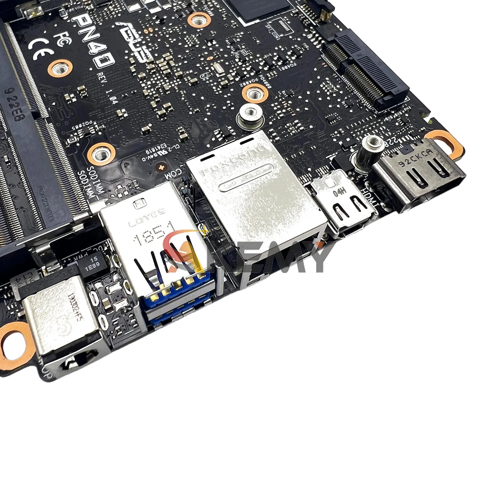 PN40 노트북 메인보드, ASUS 미니 PC PN40 PN40 노트북용, 셀러론 CPU 탑재, 100% 테스트 완료, 빠른 배송, 고품질