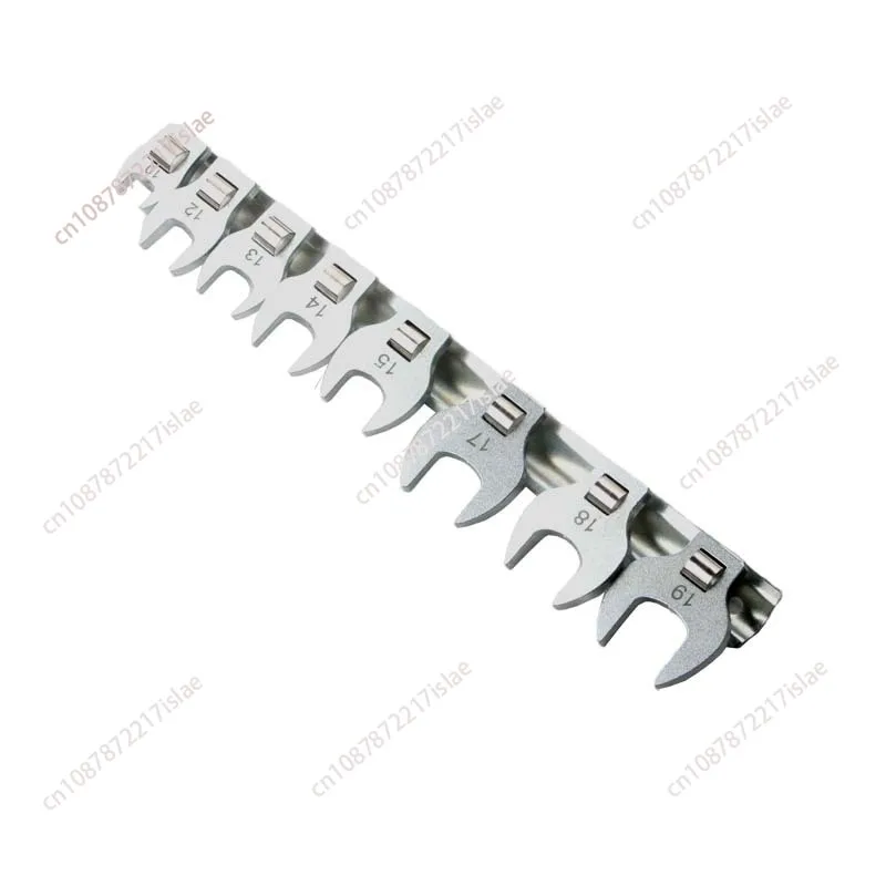 Spanner Brake 3/8 Inch Wrench Drive End Chrome Foot 22mm Set Crow 8pcs Open To Wrenches