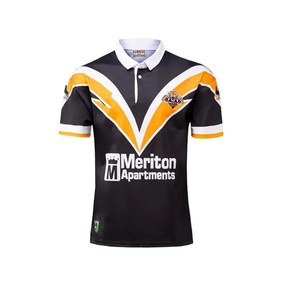 2000 Wests Tigers Retro Rugby Jersey - Mens Size:S-5XL（Print Name Number）Top Quality