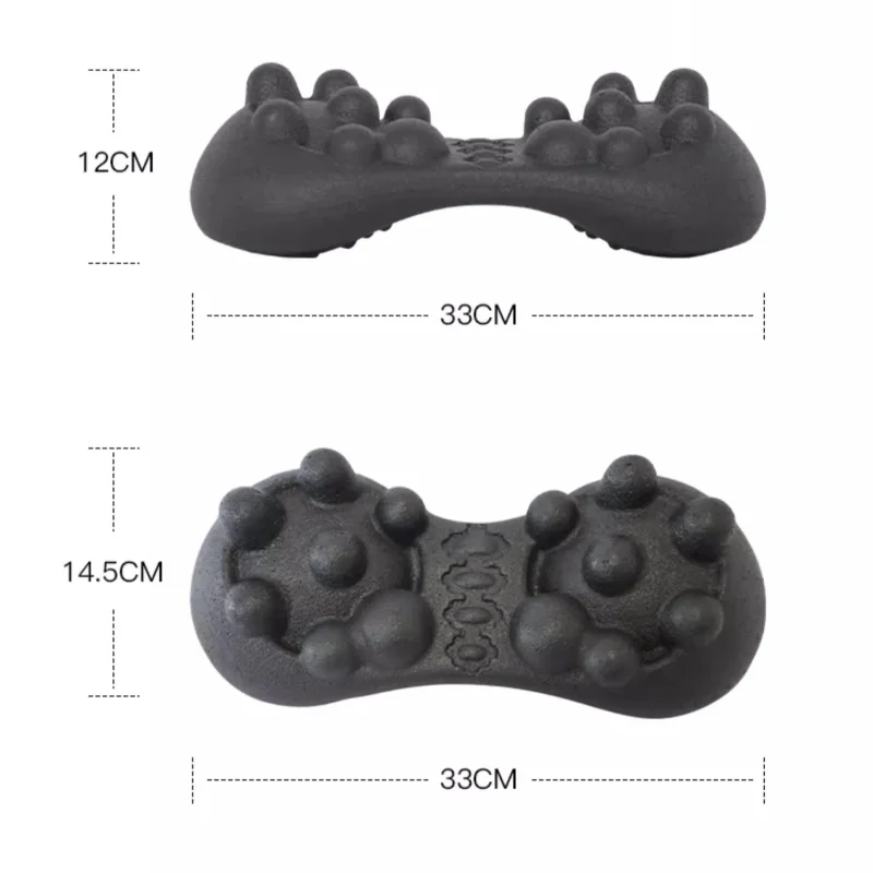 Butt Massage Tool Tight Back - Release Piriformis, Hip, SI Joint & Myofascial Trigger Points Relief (Non-Electric)