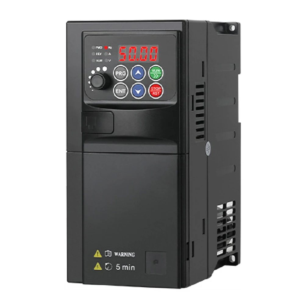 Variable Frequency Drive Input 220V Output 220V VFD Variable Frequency Drive 2.2 KW Motor SpeedController For Water Pumps Fans
