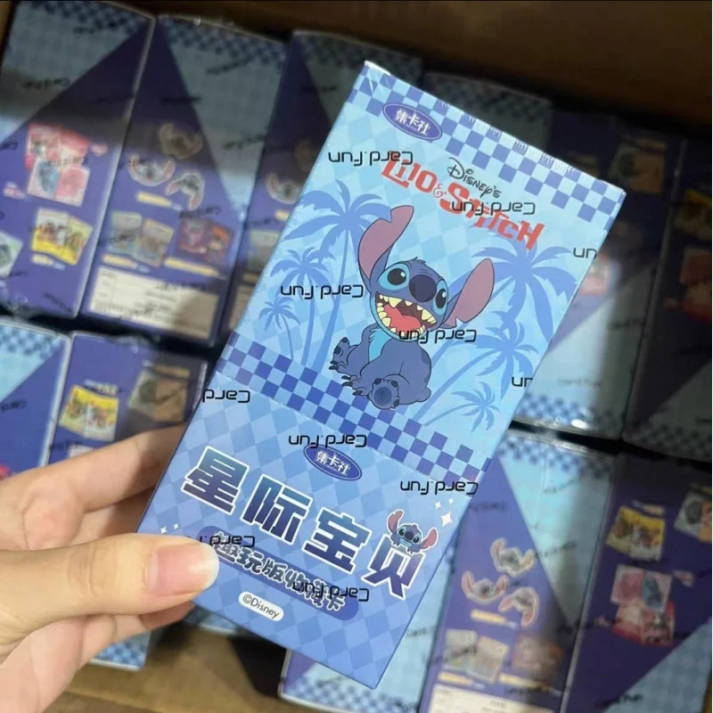 Hot Sale Original Card.FUN Lilo & Stitch Zootopia Inside Out Collectiable Cards Box Surprise Cards Toys Collection Cards