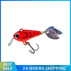 Vib Bait corpo di pesce colorato 15g esca finta esca esca esca riflettente pesce tre ganci esca simulazione esca piccola e squisita