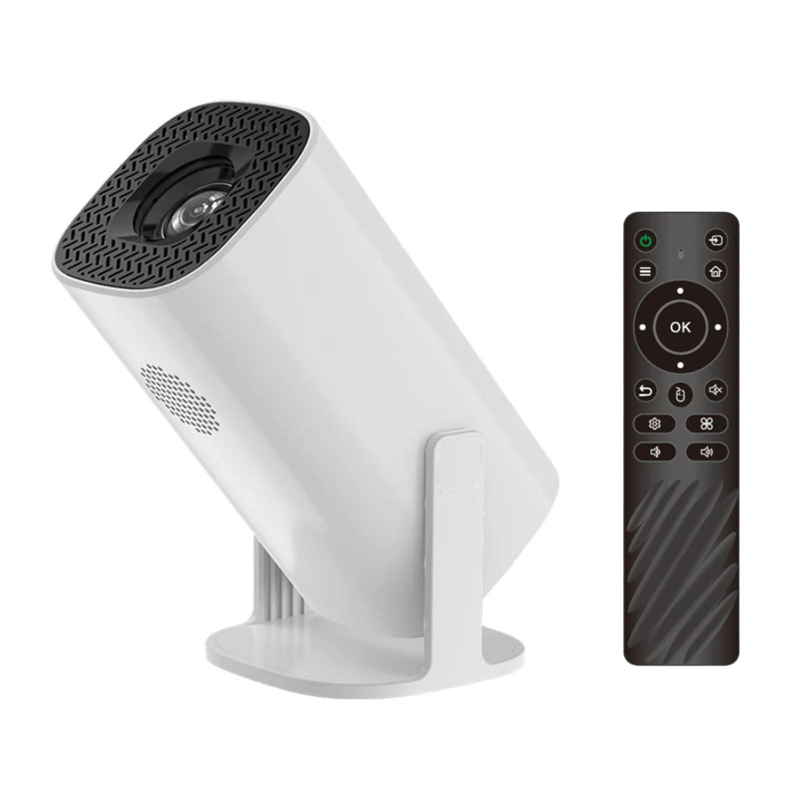 P30 Projector with 4K Decoding 1080P WiFi6 BT5.4 Android 11 System 100in Display Same Screen Technique 180°  Rotatable for Home