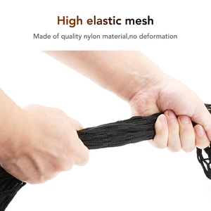 Nylon Elastic Mesh net, luggage storage, load organizer, net trunk, fit for Hyundai Crete, IX25, IX35, i30, i40, tucson, solaris, santa 8 Main Sales Curtain Dolly holder Tucson - №2