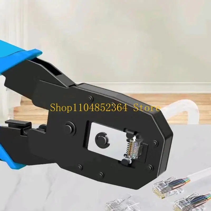 652F Multifunktionsnetzwerkkabel -Tool mit Crimping -Stripping -Schneidfunktionen