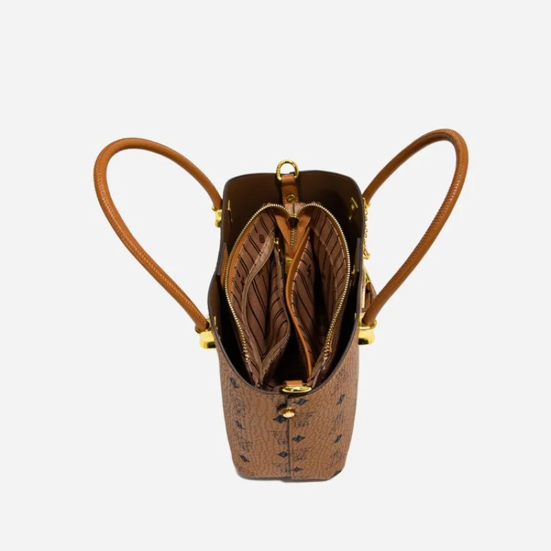 حقائب يد كلاسيكية للسيدات من المصمم الشهير، جزء خارجي أنيق من الجلد، مثالي للمكتب أو