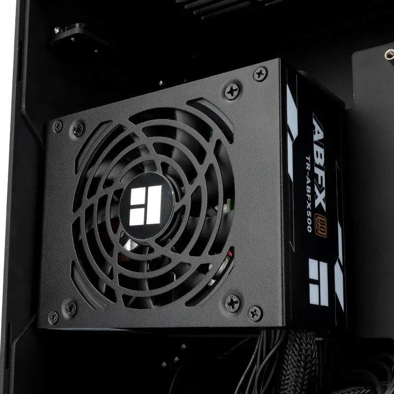 Thermalright TR-ABFX 500 SFX Black Bronze Direct Power Supply，100-240V full voltage Mini Power Supports M-ATX or ATX chassis