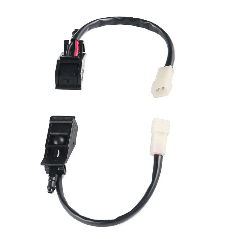 

1-2pcs 6E0955986 For VW Volkswagen Jetta Golf MK4 Passat B5 Polo Skdoa Car With Heated Windshield Washer Spray Nozzle