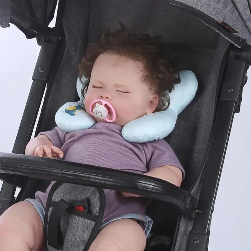 وسادة قطنية لدعم الرأس قابلة للتنفس، وسادة مريحة للأطفال الصغار #3