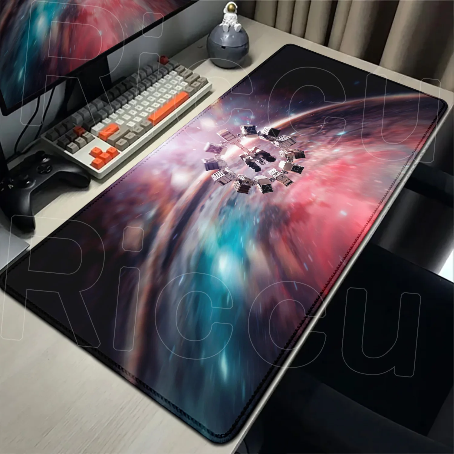 

Movie Interstellar Wormhole Mouse Pad Gaming Abstract Large 1000x500mm Space Mouse Mat Laptop Gaming XXL Carpet PC Big Mouse Pad