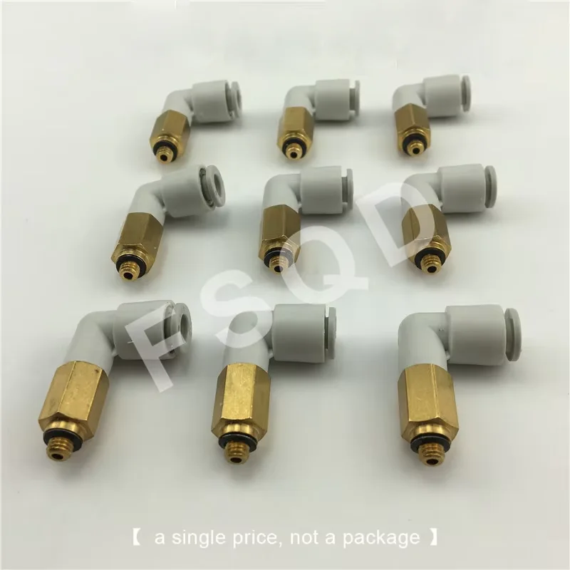 1PC tube connector fittings pneumatic KQ2W06-M5 KQ2W06-01S KQ2W06-02S KQ2W06-03S  KQ2W Series