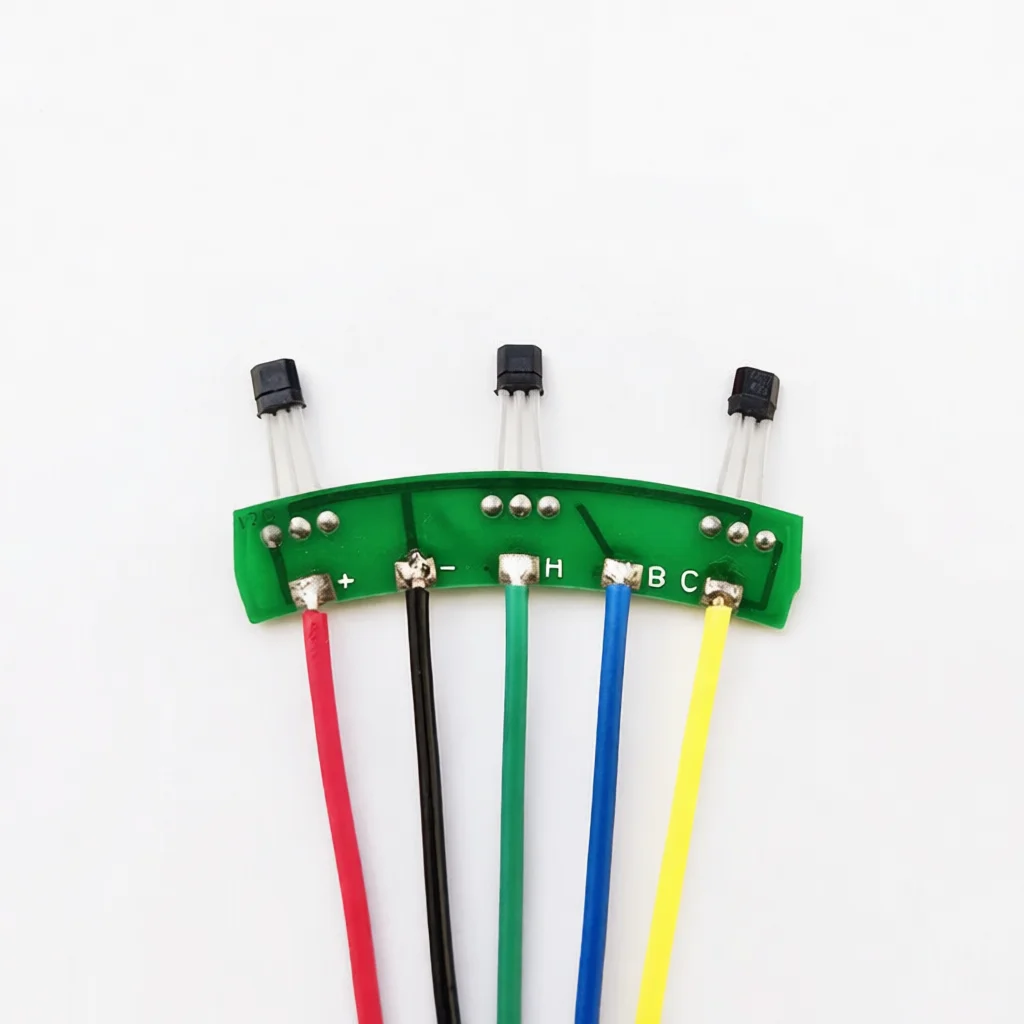 Electric Bicycle Motor Hall Sensor Board 120 Degree Phase Angle Controller Repair Accessory For 41F 413 43F 4601 Component