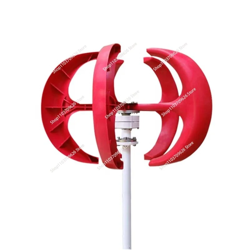 8000W Vertical Axis Wind Turbine Generator for Home 8KW 12V 24V 48V with MPPT Controller Small Low Noise Windmill