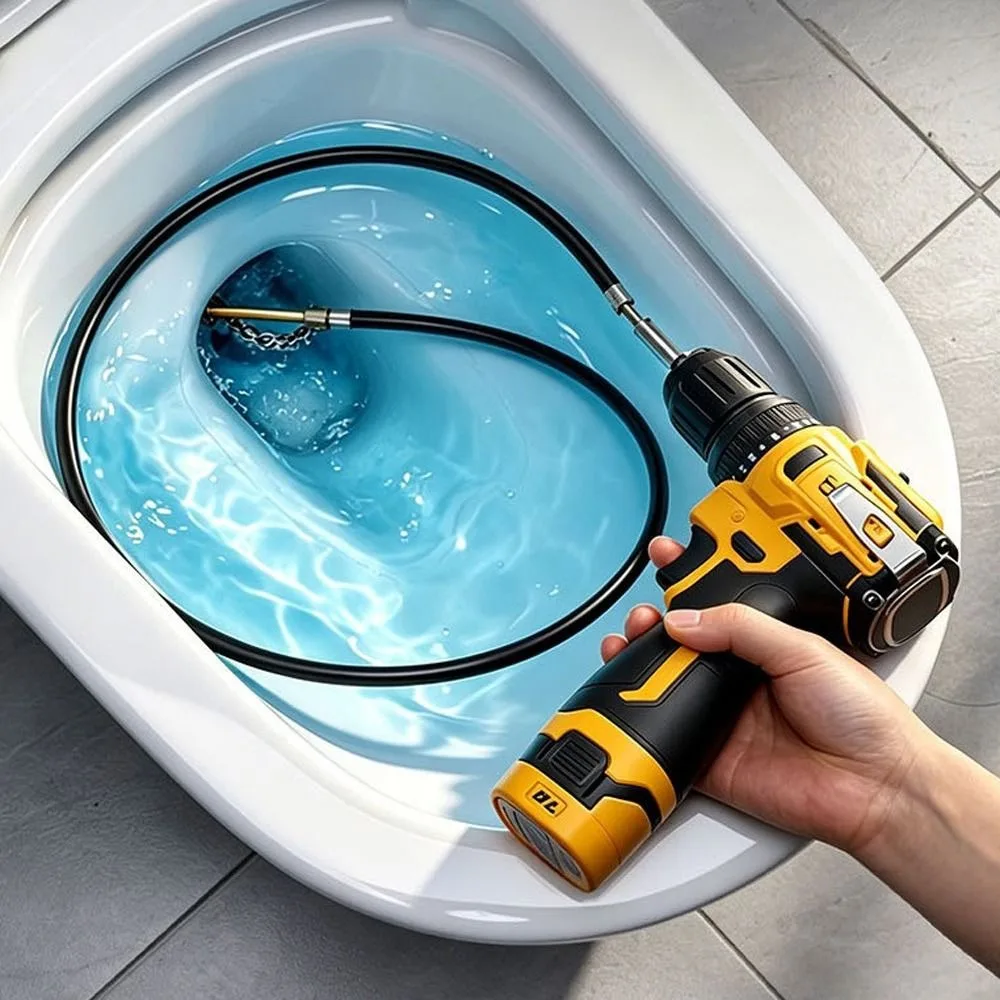 Multifunctional Drain Pipe Dredger Chain Structure Adjustable Size Sink Drain Cleaner Household Applicable Blockage Clearing