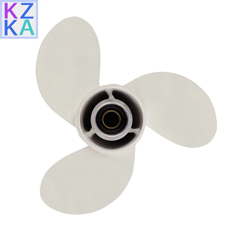 

Propeller 683-45941-00-EL 9 1/4 X 12 For Yamaha 9.9-15Hp Aluminum 8 Spline Teeth Outboard Motor Engine Accessories