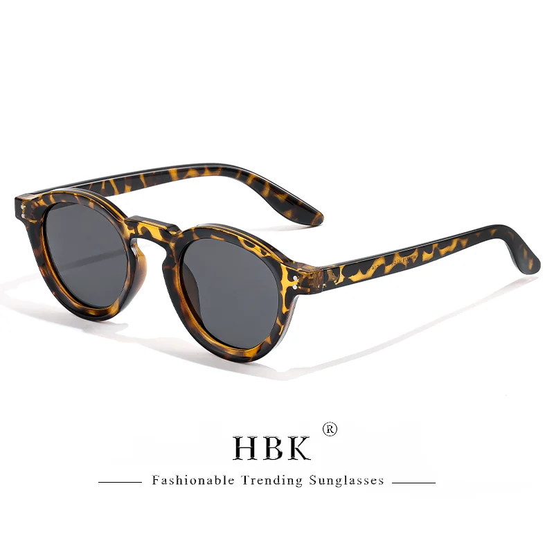 HBK Mode Polarisierte Sonnenbrille Männer Retro TR90 Hochwertige TAC Linsen Runde Sonnenbrille Frauen Fahren Angeln Brillen Reisen – Detail 15