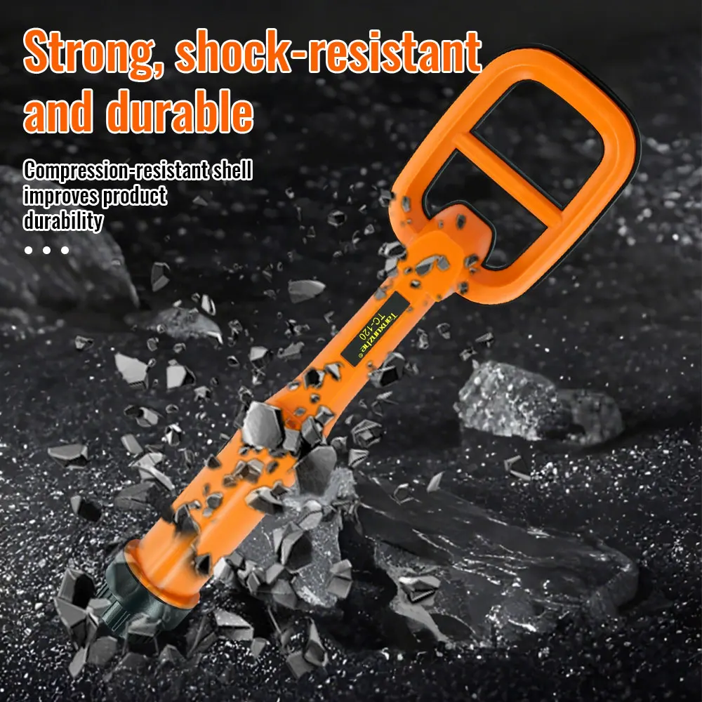 TC-120 Metal Finder portatile Metal Detector Pulse Pinpointer Induzione Diving Treasure Metal Detector impermeabile