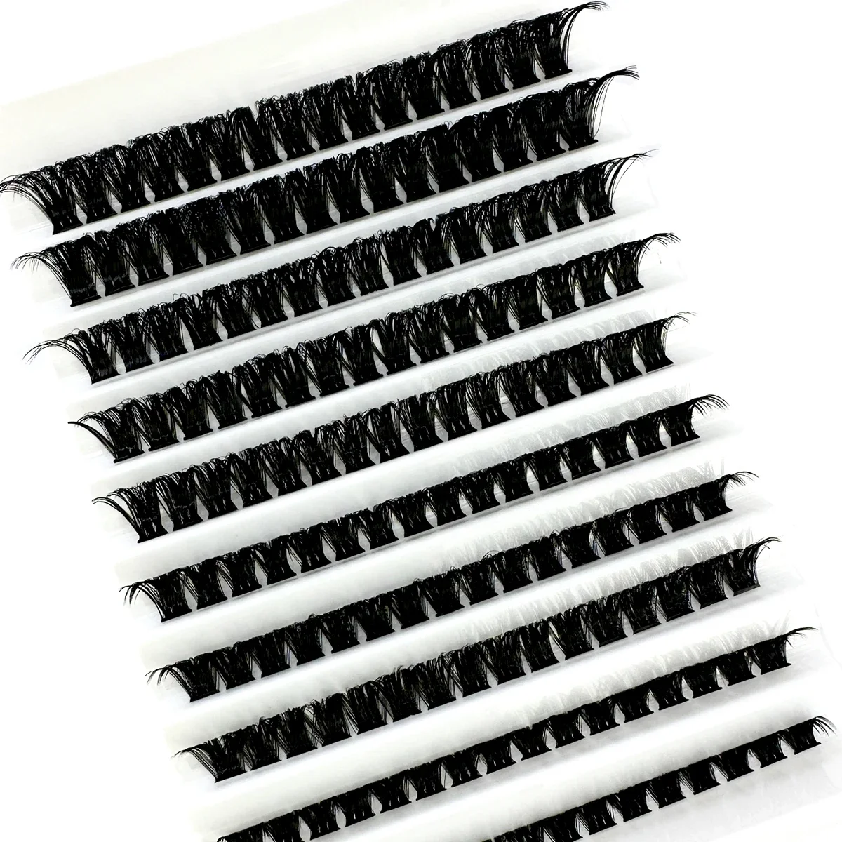 10Row 30D-100D 5D Fluffy Thick Lashes Clusters 8-16mmMix Wispy Individual Lashes Extensions Clusters DIY Makeup False Eyelashes