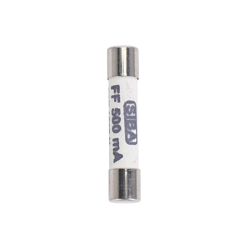 1000V 500mA 6.3 x 32mm White Ceramic Fuse for MultimeterA09G