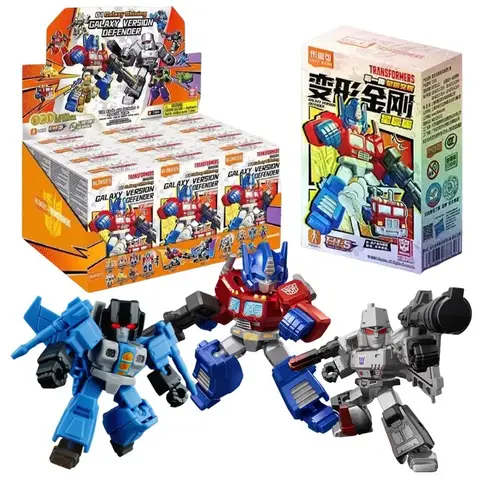Transformers One blocs de construction Blokees Optimus Prime Bumblebee Megatron jouet d'action Figurine enfants Collections cadeau