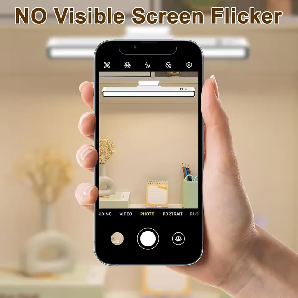 Reading Table Lamp LED USB Rechargeable Light Remote Control Stepless Dimming Table Lamp Hanging Magnetic Bedroom Night Light image 6