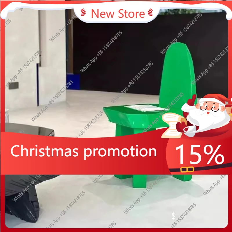 

YX Modern Simple Fiberglass Texture Dining Chair Art Display Back Chair Medieval Designer Interior Decoration