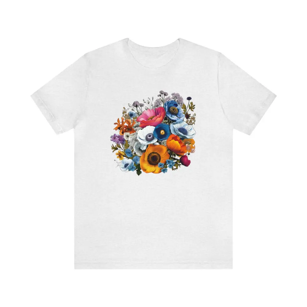 Anemone Tshirt Unisex T-shirts For Men Women Summer Tees Cotton Luxury Brand Vintage Oversized