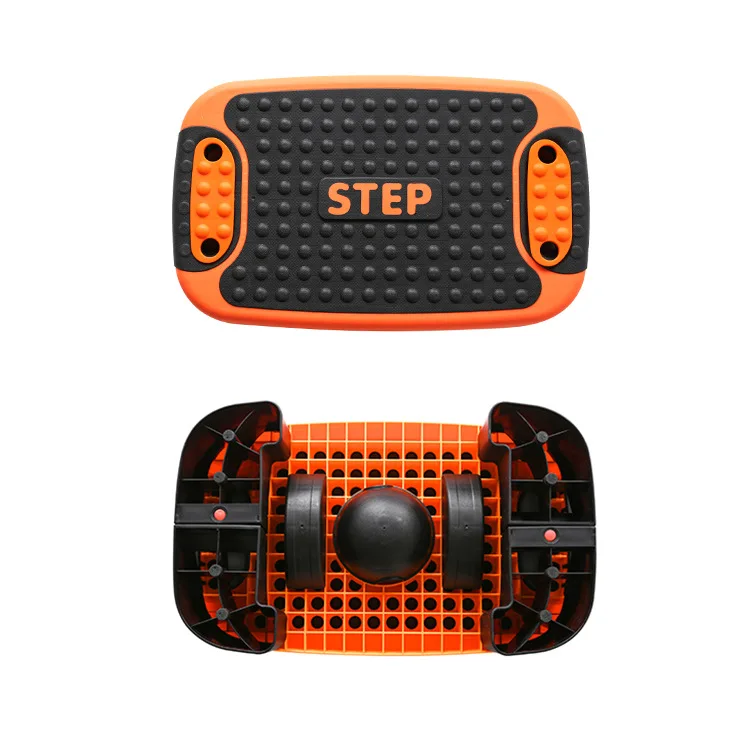 Multifunctional Aerobic Fitness Stepper Adjustable Body Building Stepper Non-slip Stable Portable Fitness Equipment