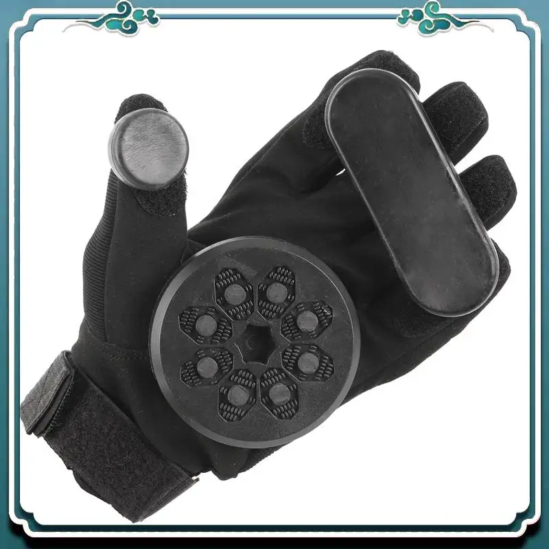 1 Pair Skateboard Drift Gloves Longboard Downhill Slide Armguard Gloves Cycling Full Finger Protection Gloves Durable
