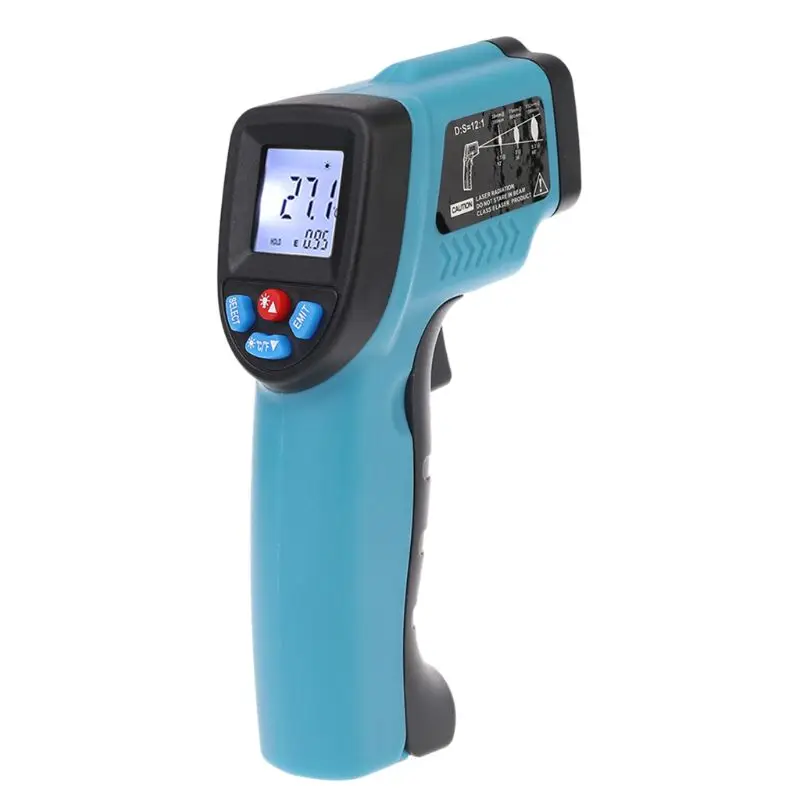 -50~550℃ 1022℉ Termómetro infrarrojo ser-point Pistola temperatura GM550
