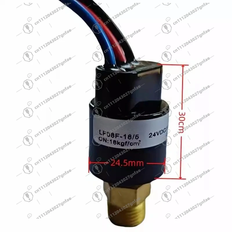 LF08F four-axis hydraulic and pneumatic switch 12-220V start-stop pressure controller oil and gas protection switch