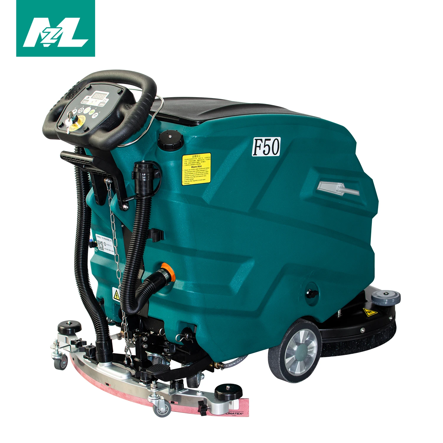 Quality Factory 20in Brush Professional Floor Cleaning Machine Automatic Walk Behind Floor Scrubber With Low Noise