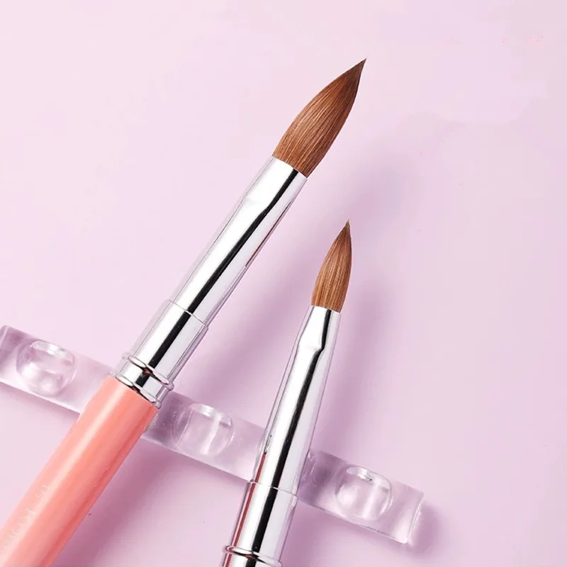 

1 шт., кисть для дизайна ногтей Kolinsky, акриловый УФ-гель, ручка для резьбы, кисть, жидкая пудра, сделай сам, инструменты для рисования ногтей