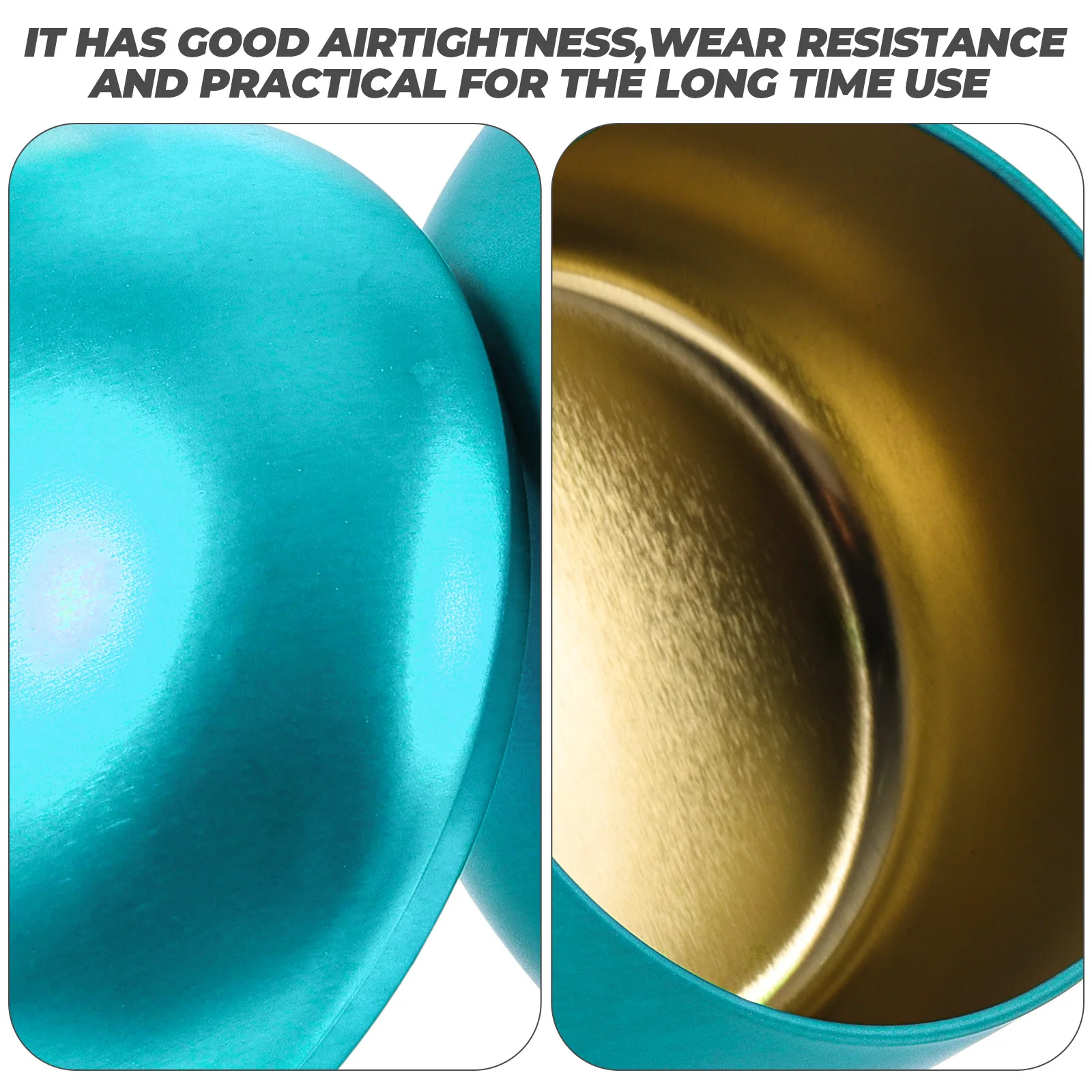 

12Pcs DIY Jars Tinplate Metal Tins with Lids for Scented Making Aromatherapy Storage Containers Tinplate Jar