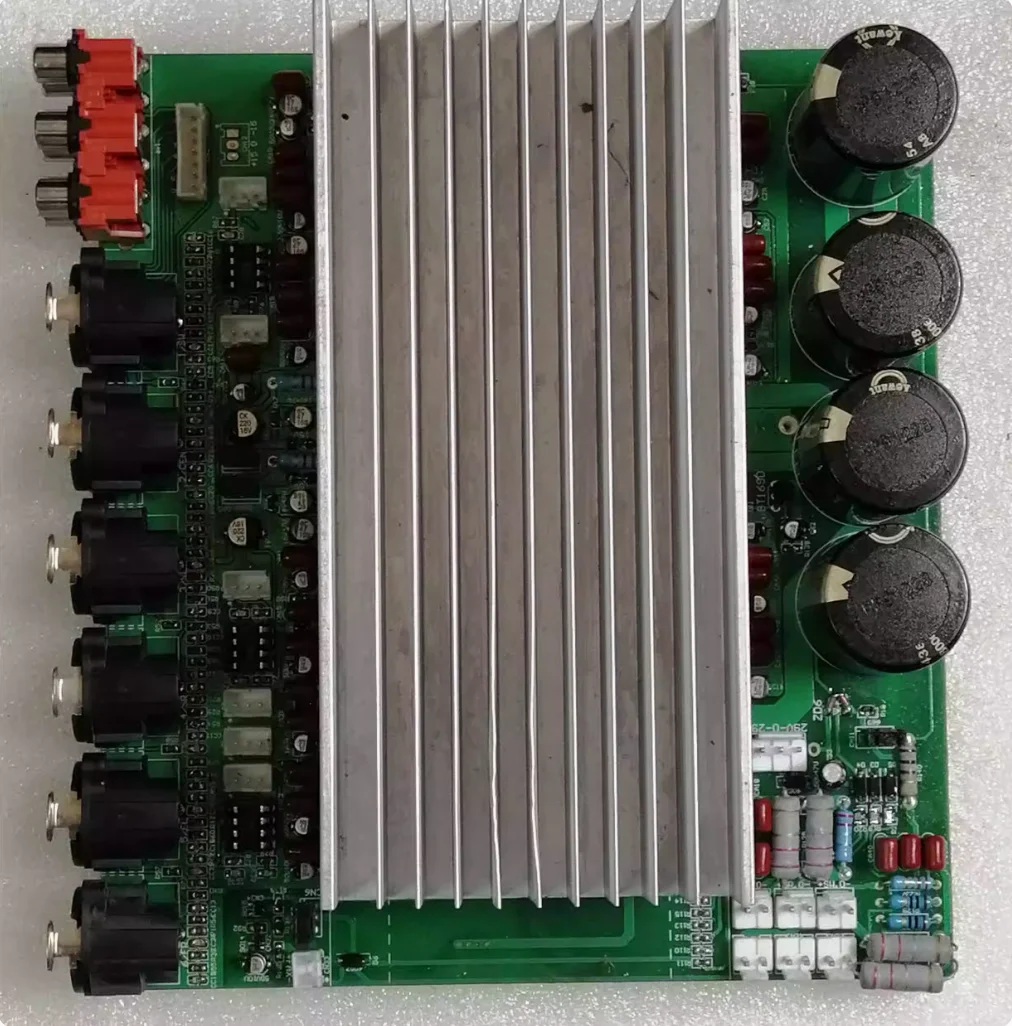 HIFI уровень TDA7293 модуль 6-канальный киноконференция многофункциональный независимый усилитель мощности плата сабвуфер