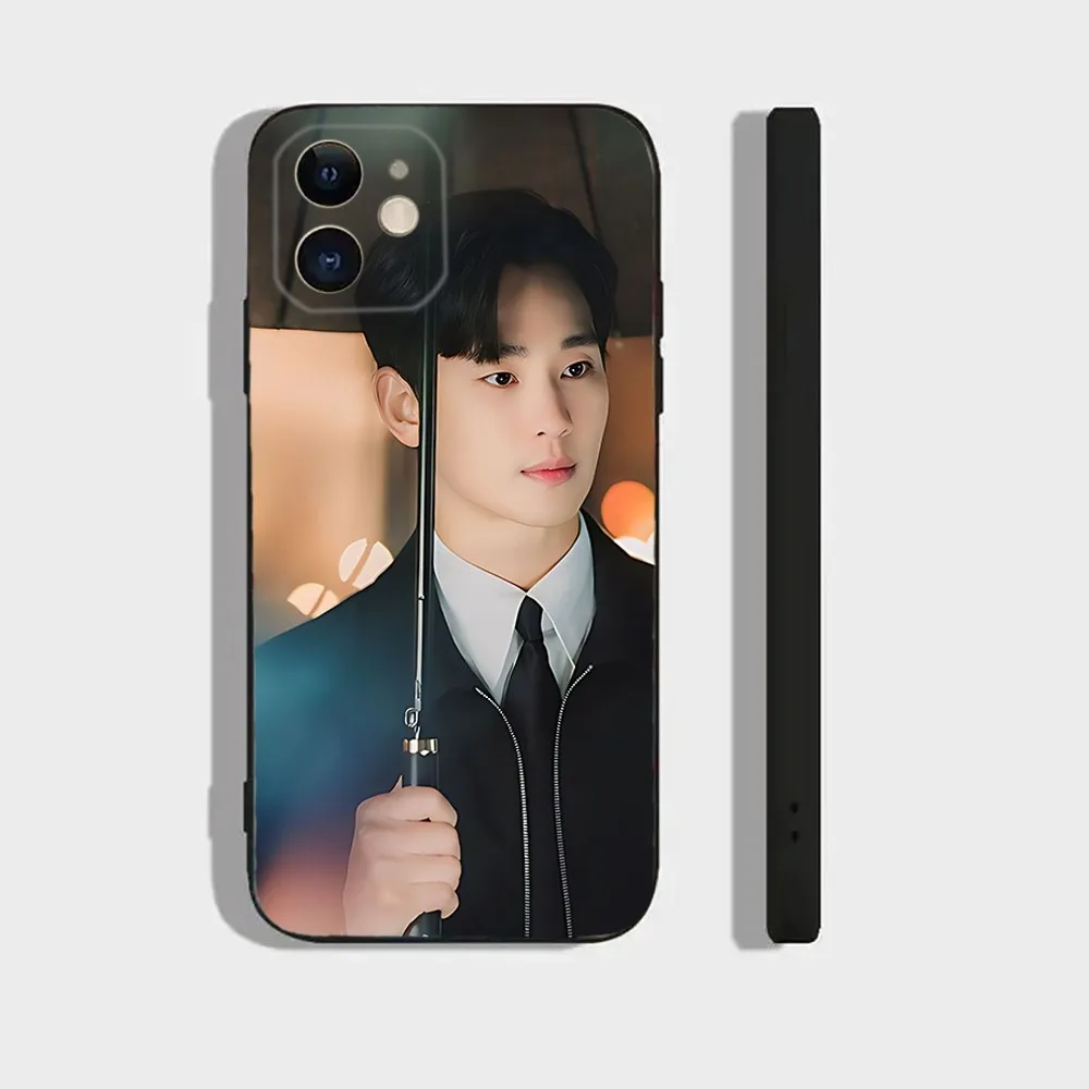 Actor K-Kim Soo H-Hyun Phone Case For Iphone 15 11 13 14 Pro Max 7 8 Plus X Xr Xs Max Se2020 12mini Cover Case