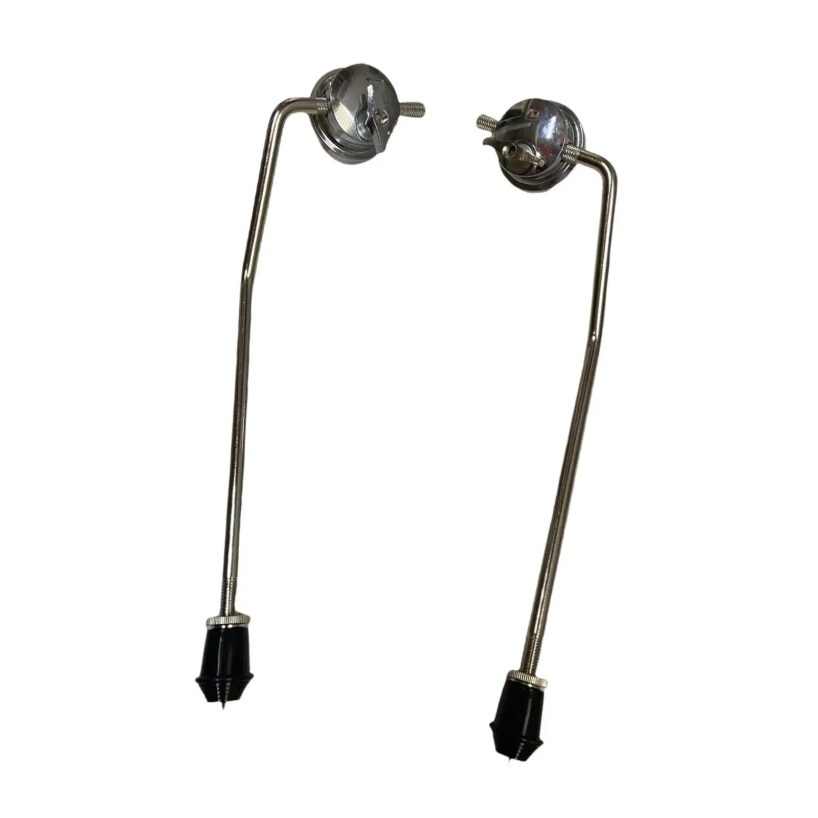 

2x Drum Feet Holder Bass Drum Stand Legs for Percussion Instruments Drum Kit