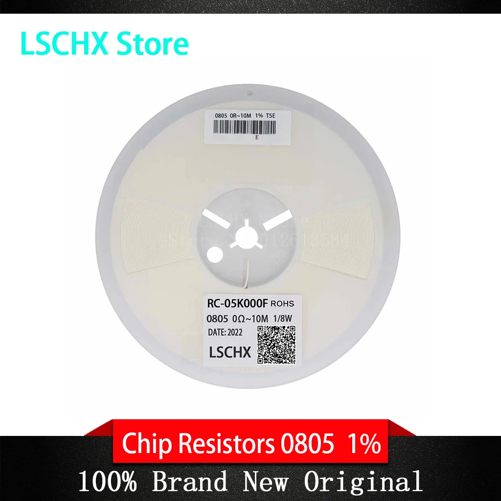 5000Pcs 0805 SMD 1/4W 0R ~ 10M 1% chip resistor 0 10R 100R 220R 330R 470R 1K 4.7K 10K 47K 100K 0 10 100 330 470 ohm