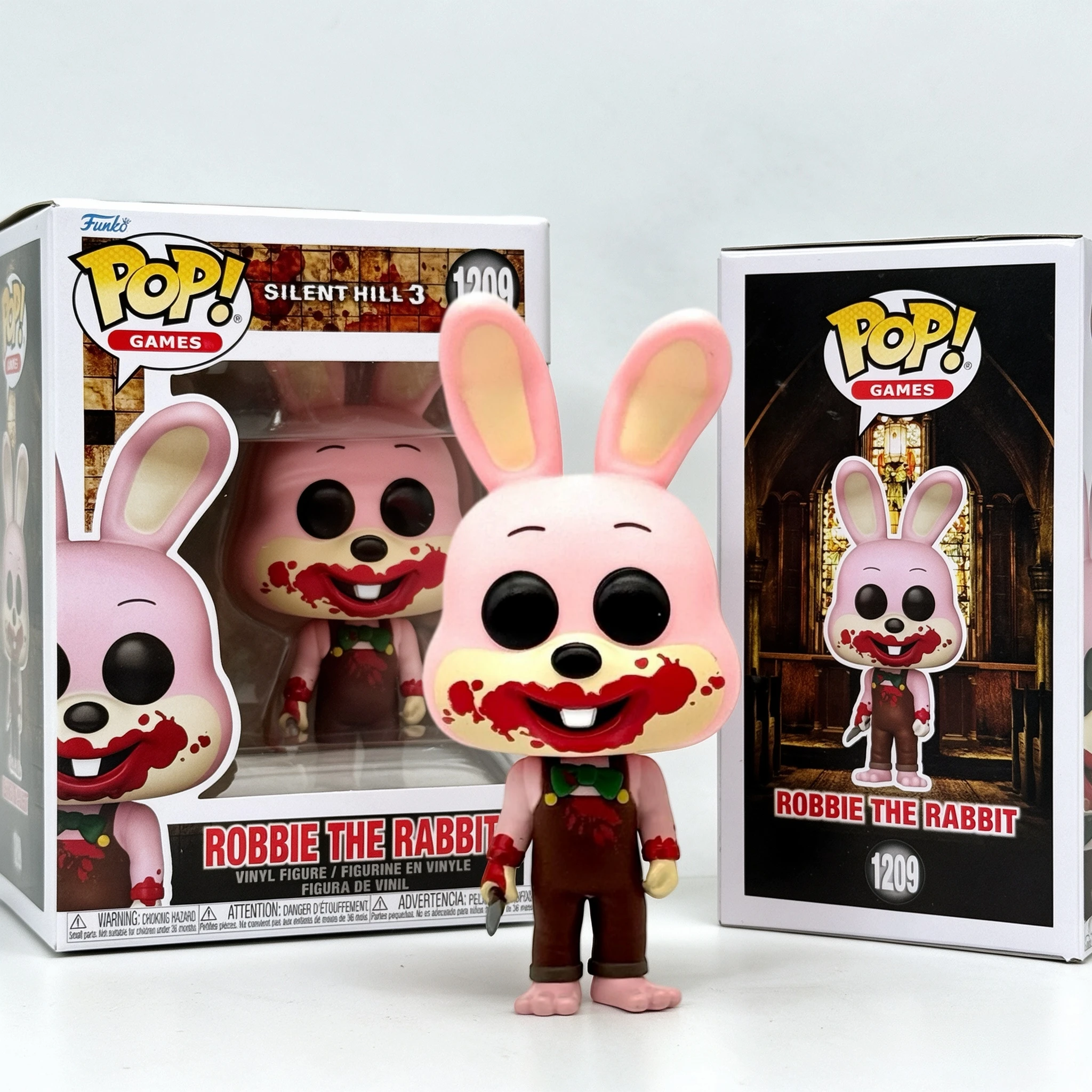 Silent Hill 3 Robbie the Rabbit Vinyl Figure Funko Pop 1209 Officially Licensed Limited Edition Collectible Decor Figurine Gift
