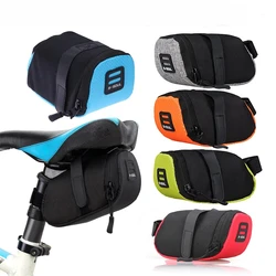 Portable MTB Bicycle Saddle Bag Reflective Bike Saddle Storage Seat Rear Tool Pouch Pack Pannier Bag Saddle Cycling Accessories