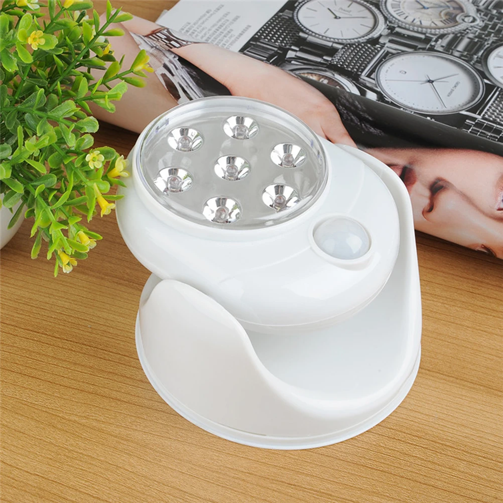 

Wireless Led Motion Sensor Night Light Smart Outdoor Porch Light 360° Rotation 180° Tilt Waterproof Long Lasting 100000 Hours