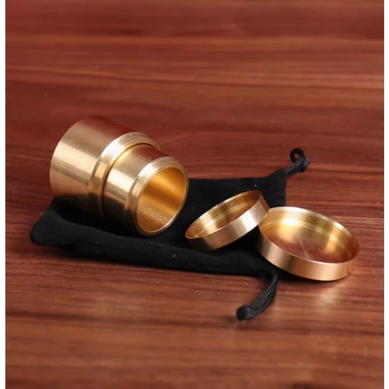 

Волшебные трюки, двойная латунная коробка, монета/кольцо в металлическую коробку, трюк крупным планом, волшебный реквизит, иллюзии, забавная уличная магия, волшебник Magia