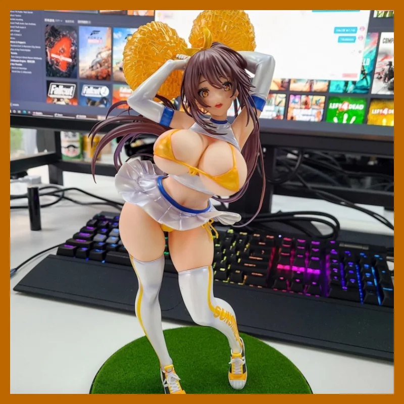 

Горячая анимационная фигурка, индейная Hentail Matsuri, фигурка Sunshine Cheerleader, сексуальная девушка, ПВХ, для взрослых, аниме, статуя ракетного мальчика, Waifu Fi
