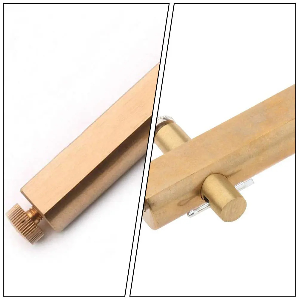 

1Pcs Violin Making Tool Polished Brass Professional Inlaid Slot Cutter Precise Groove Engraving Luthier Tool Violin Accessory