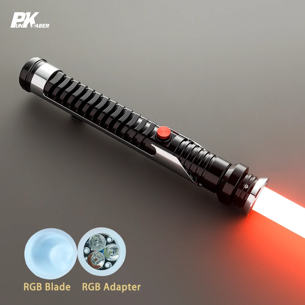 PunkSaber-Sabre laser Neopixel Jedi Laser Sword, RapDueling, Sensible, Smooth MF ite Proxy, Hitting Sound, Light Saber Toys