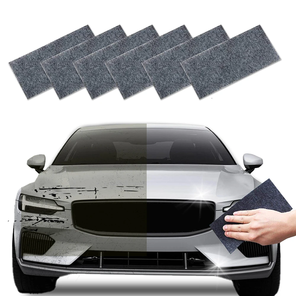 Magic Car Scratch Repair Cloth Nano Sparkle Cloth Car Metal Surface Polishing Cloth Scratch Repair Tool Remover Auto Accessories