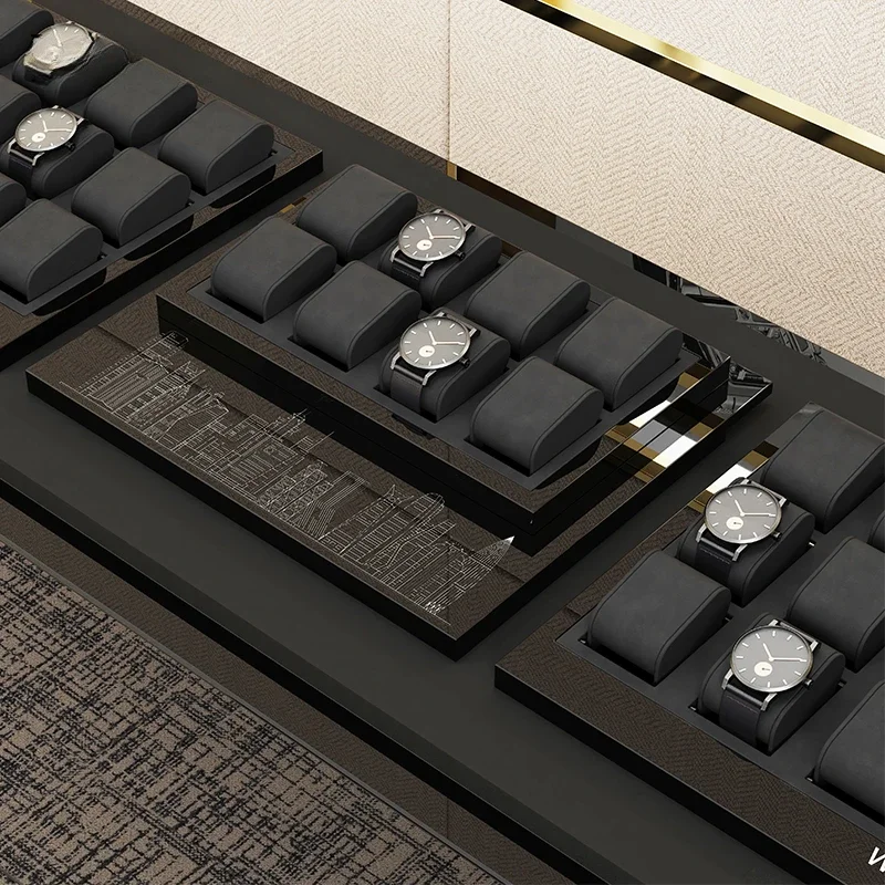 

Watch display props counter watch stand showcase counter display props high-end baked paint watch display props